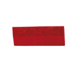 Catadioptre Rouge Adhesif - 110x44 mm - Rectangulaires