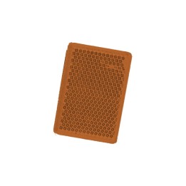 Catadioptre Orange Adhesif - 57x39 mm - Rectangulaires