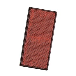 Catadioptre Rouge Adhesif - 106x50 mm - Rectangulaires