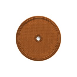 Catadioptre Orange a Visser - Diam 60 mm - Ronds