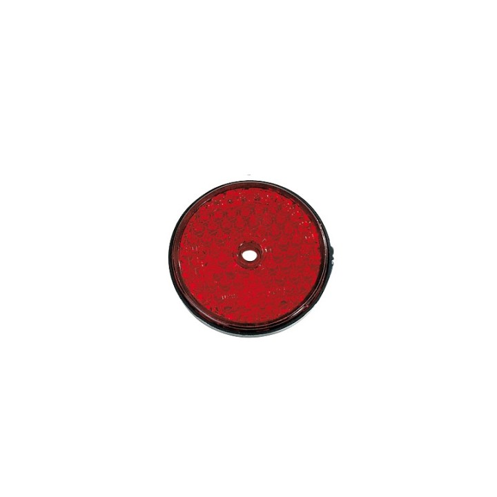 Catadioptre Rouge a Visser - Diam 60 mm - Ronds - 2830620