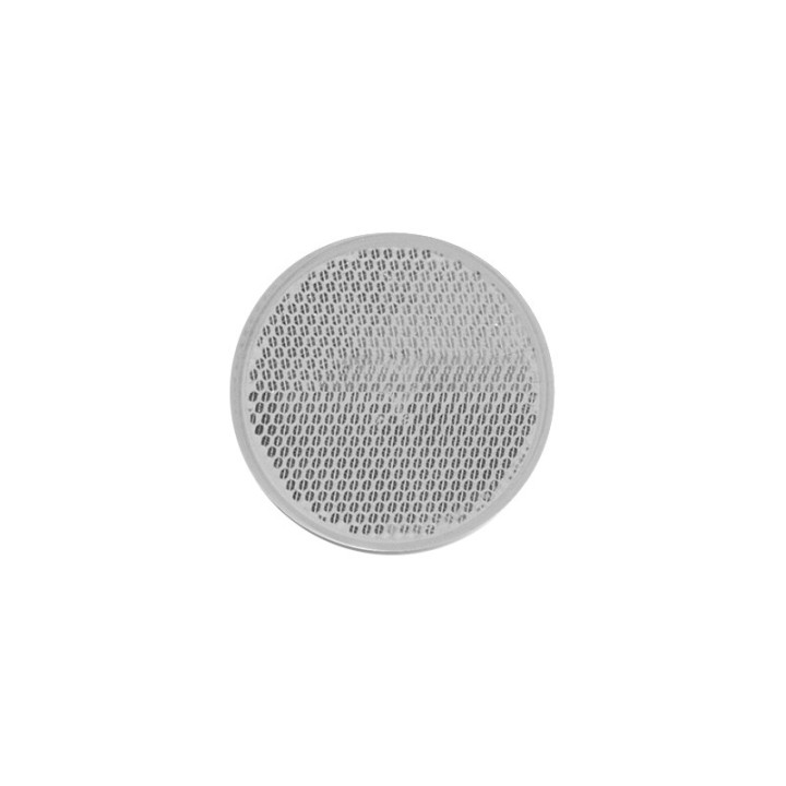 Catadioptre Blanc Adhesif - Diam 60 mm - Ronds
