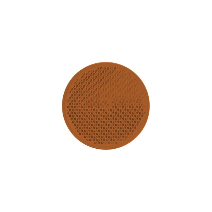 Catadioptre Orange Adhesif - Diam 60 mm - Ronds