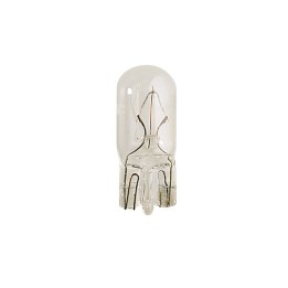 Ampoules témoin T10 12V 5W - Boîte de 10, parfaites pour signalisation et éclairage.