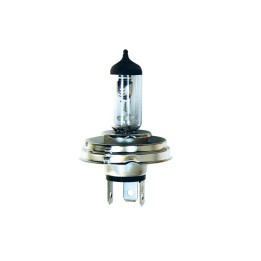 Ampoule H4 12V P45 - Blanche - 60/55W, compatible CE, haute performance lumineuse.