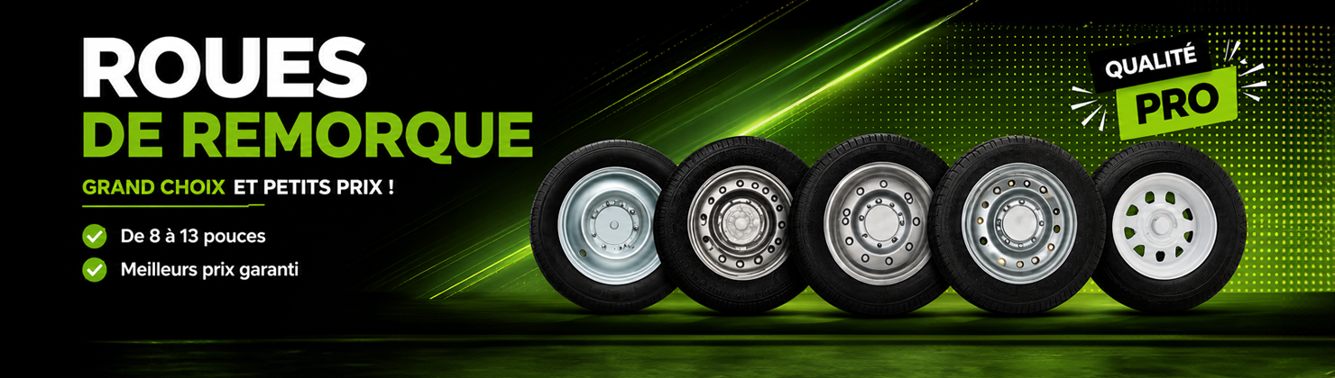 Roues de remorque